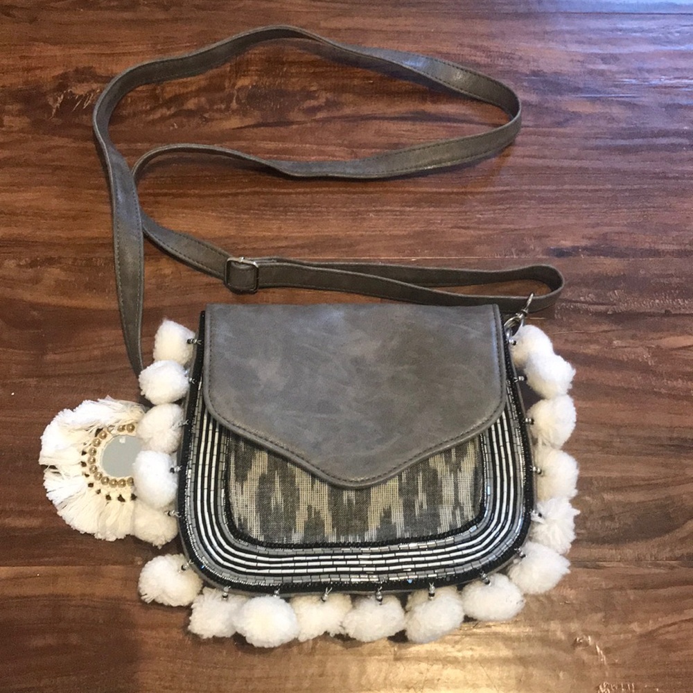 Anthropologie Beaded Handbag